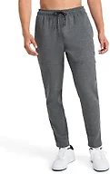 Reebok Men’s Artillery Oblong Pant, Standard Fit, 31” Inseam, Midweight Cotton-Poly Fleece Fabric, Charcoal Heather, Medium