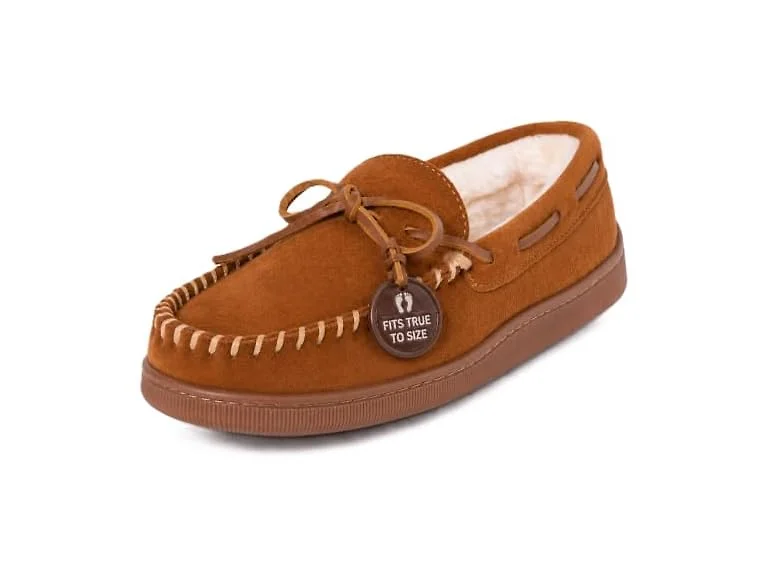 Minnetonka Men's Pile Lined Hardsole