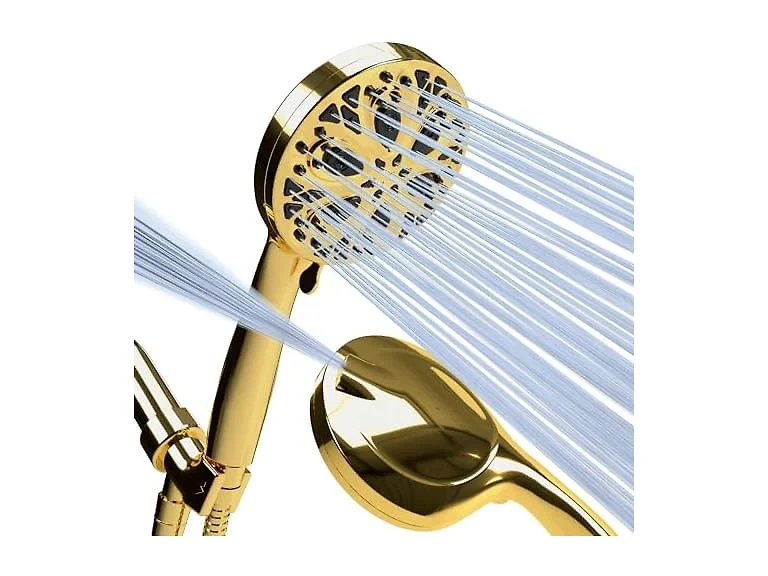 10-Mode Handheld Shower Head w/ 6ft Hose