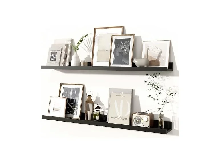 Fun Memories Picture Shelves 36" Black