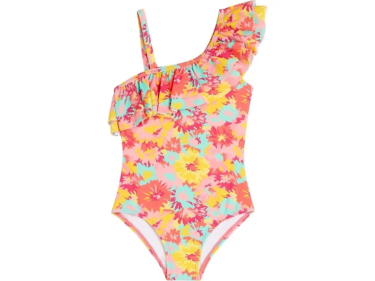 Kanu Surf Girls (4T) One Swimsuit River Coral