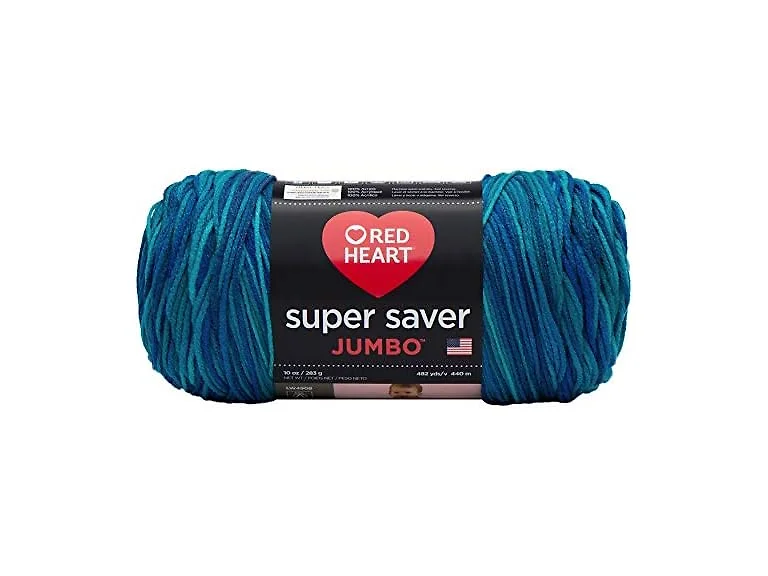 RED Heart Super Saver Jumbo Yarn, Macaw