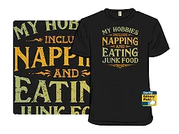 Napping and Eating Junk Food
