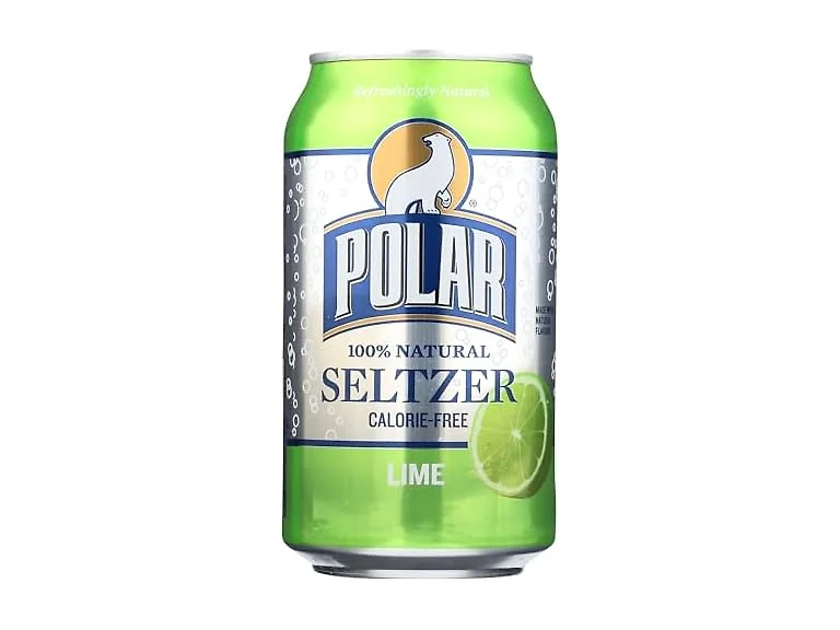 1CT Polar Seltzer Water Lime 12 fl oz