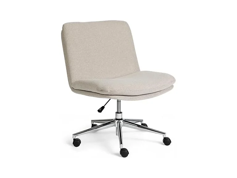 Martha Stewart Eloise Chair, Grey/Wht