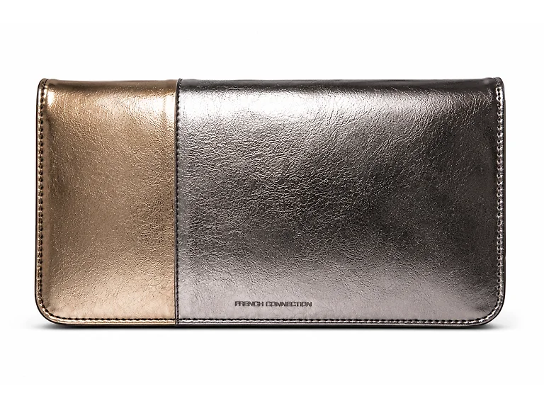 French Connection Foldover Clutch