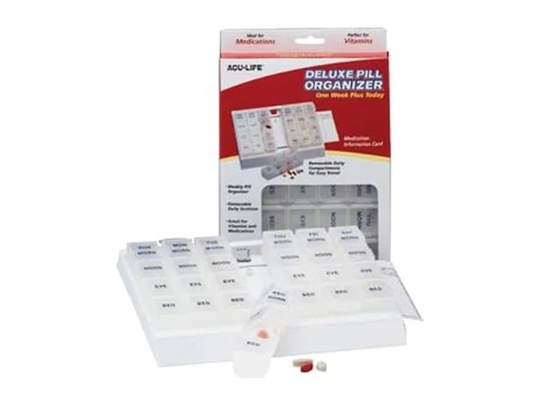 Acu-Life Deluxe Pill Organizer One Week