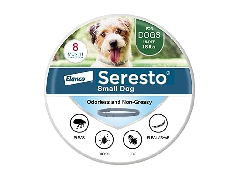Seresto Small Dog Vet-Recommended Flea & Tick Collar