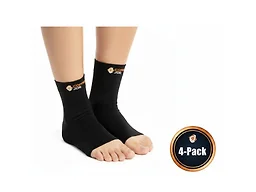 Copper Joe COJ-FOOTSLV4PKSM Small Foot Compression 4-Pack 