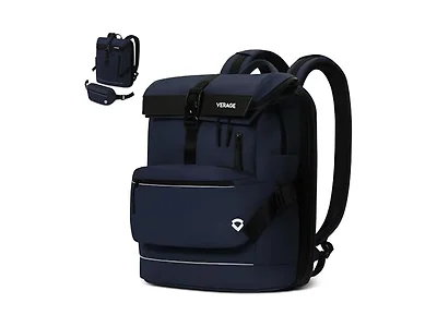 VERAGE 2 in 1 Roll Top Laptop Backpack 16 inch