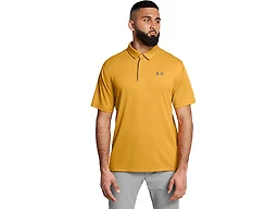 Under Armour 1290140 Medium Under Armour Men's Tech Polo Golden Yellow / Pitch Gray