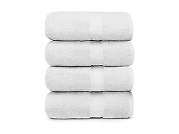 Ariv ABT 30" x 52" 4 Pk Oversized Bath Towels White