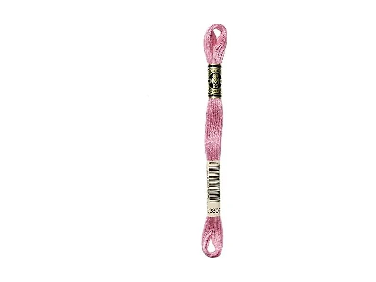 DMC 6-Strand Embroidery Cotton Floss, Light Cyclamen Pink