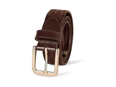 Amazon Essentials Men Tubular Stretch Weave Belt