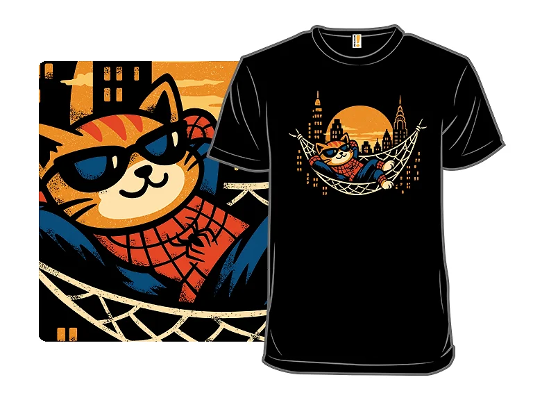 Lazy Spidercat