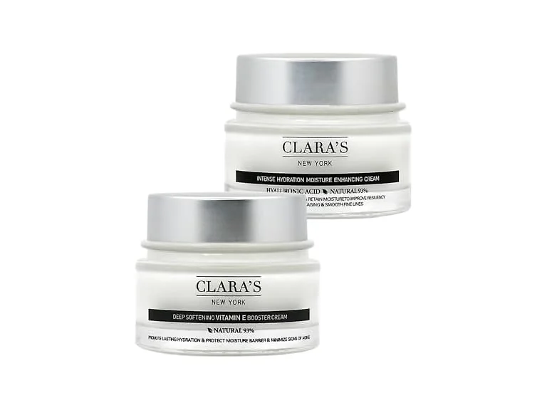 Claras New York Vitamin E Face Cream Duo 2 Pack