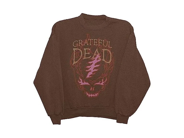 Grateful Dead (S) Flaming Steal Your Sweatshirt