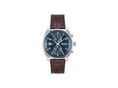 BOSS Skytraveller Men 44mm Chronograph Watch