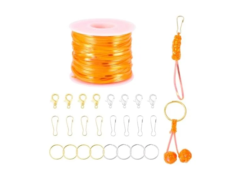 FASHEWELRY 27.34 Yards Lanyard String Flat