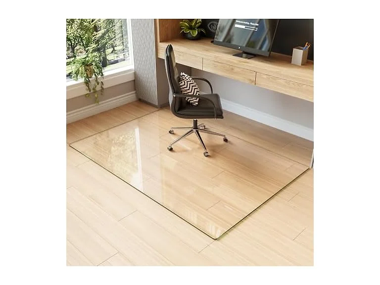 Koonmi Glass Chair Mat 40" x 60"