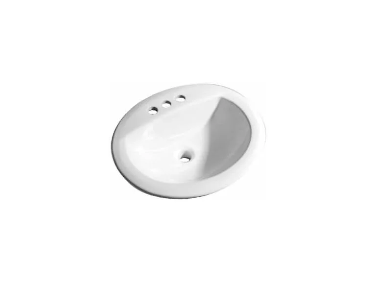 PROFLO Rockaway 19" Oval Vitreous China