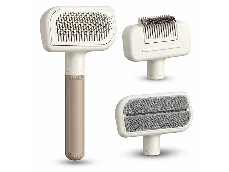 3-in-1 Pet Grooming Brush Kit