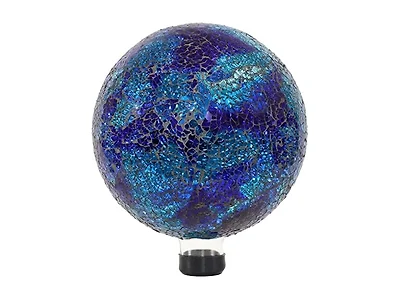 Sunnydaze 10" Deep Ocean Swirl Gazing Globe