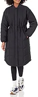Amazon Essentials Women's Oversized Quilted Coat (Available in Plus Size), Black, XX-Large