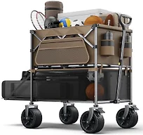 Everyfun EYF-WG480-Brown 480Lbs Foldable Double Decker 