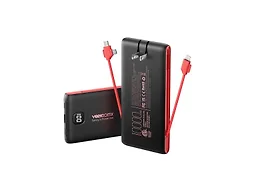 VEEKTOMX VT105 10000mAh 10000mAh Power Bank Cables & W