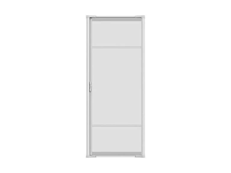 Brisa White Retractable Screen Door 80"