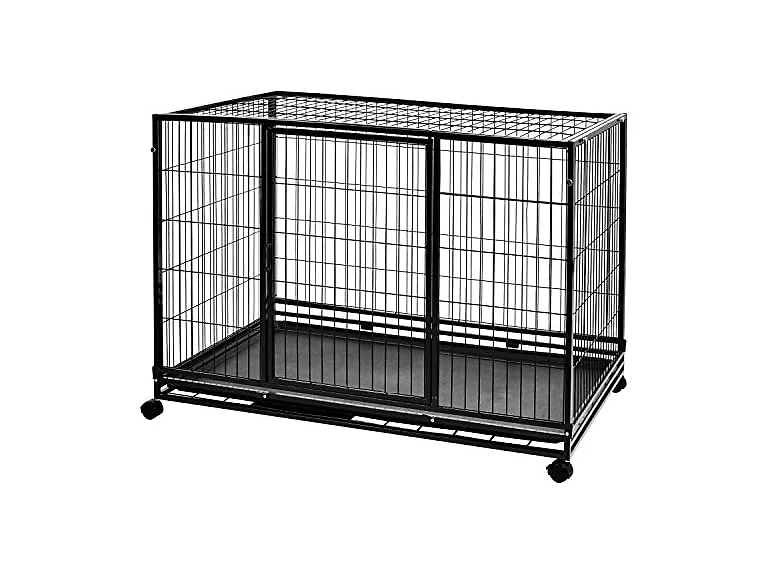 Amazon Basics - Portable Heavy Duty StackablE Pet Kennel