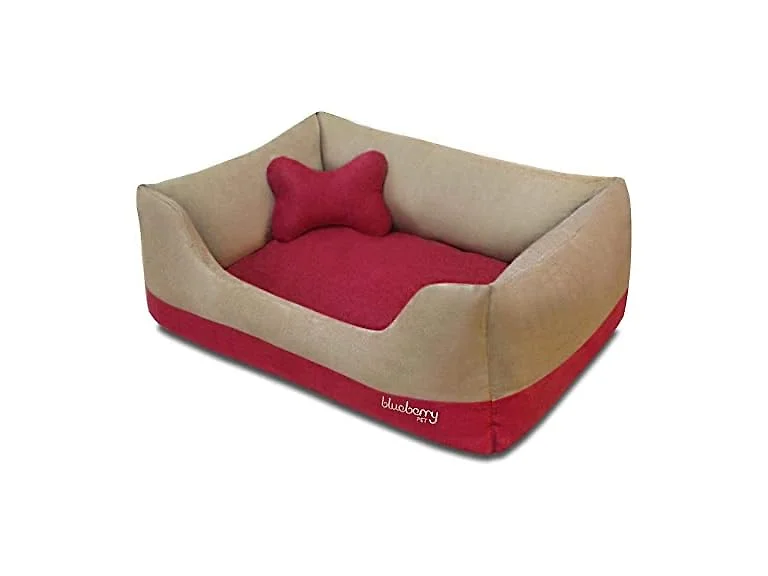 Blueberry Pet Microsuede Pet Bed
