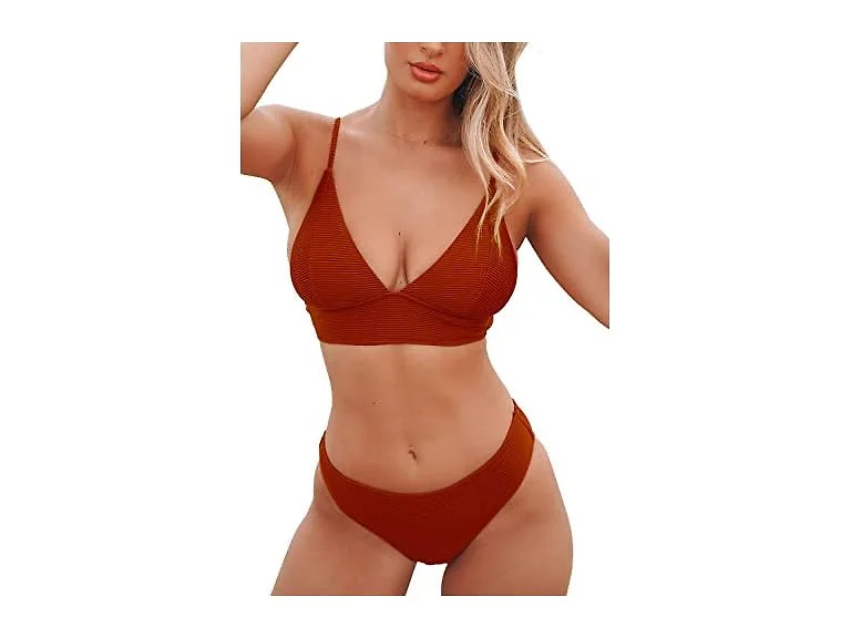 CUPSHE Two Piece Triangle Swimsuit