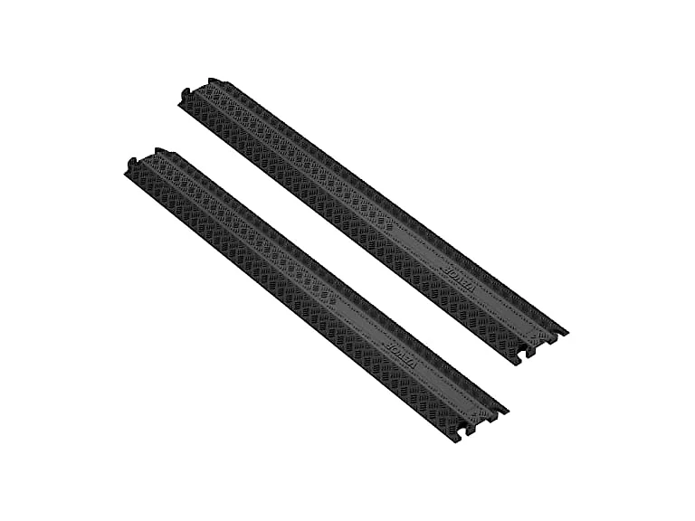 2-Pack Cable Protection Ramps, Supports Up