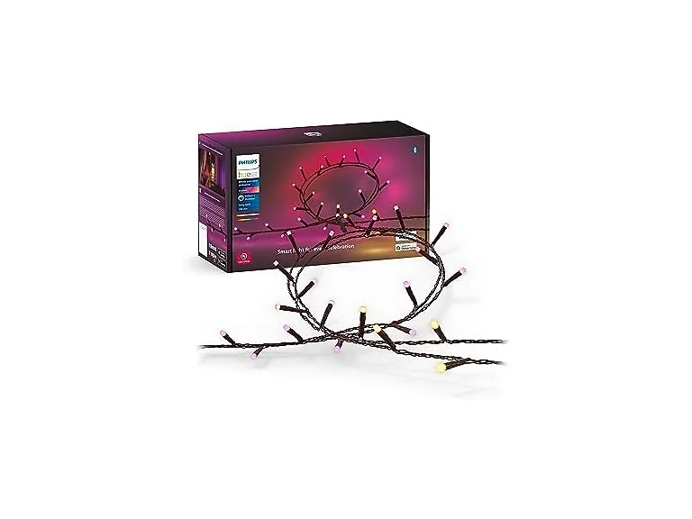 Philips Hue Indoor/Outdoor Holiday 65-Foot Festavia String Lights