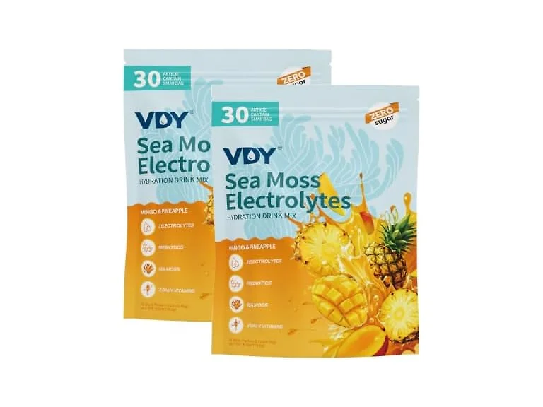 VDY Sea Moss Electrolytes Powder Packets