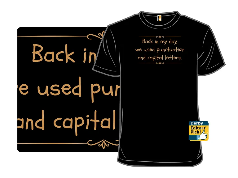 Punctuation and Capital Letters