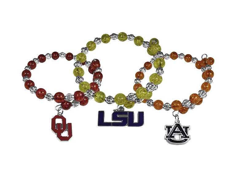 NCAA Snowflake Bracelet