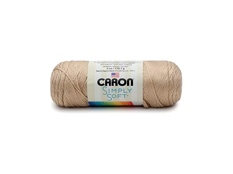 Simply Soft Solids Yarn-Bone