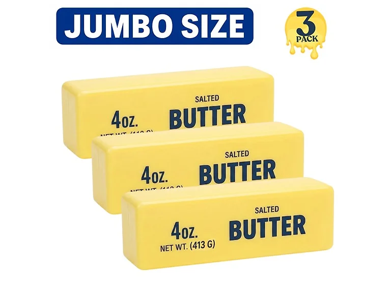 Twilight Squishy Sensory Toys Jumbo Butter, 3PK