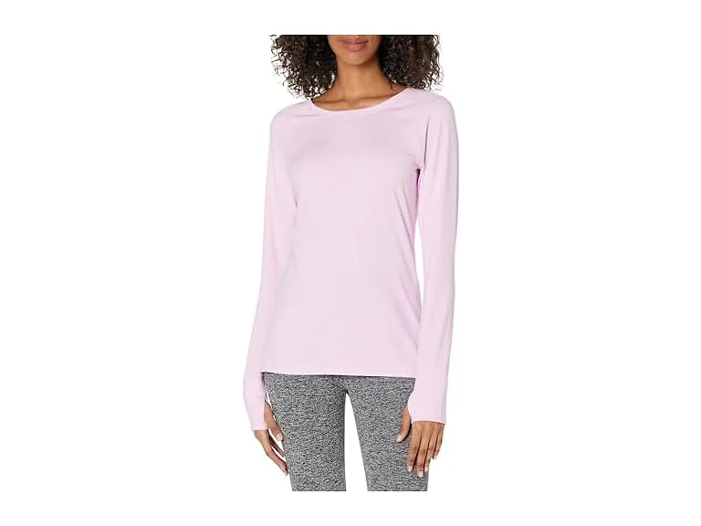 Amazon Essentials Women (L) Long Top Pale Pink