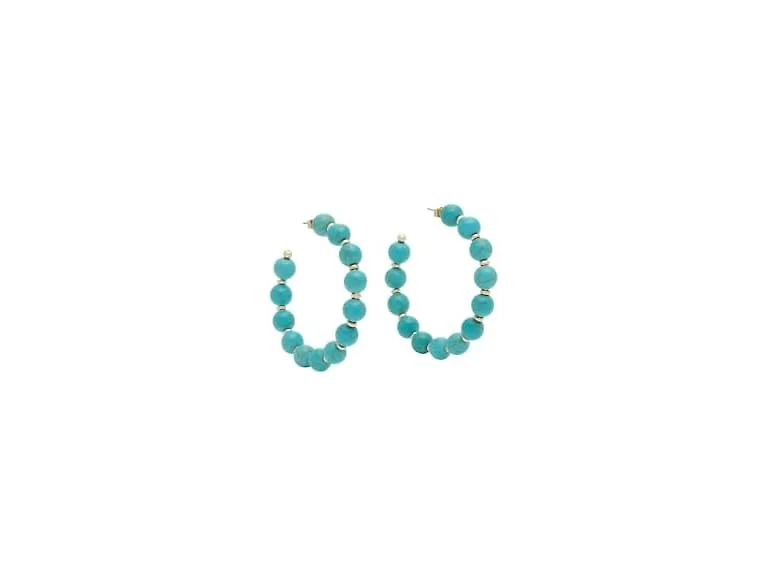 Ramy Brook Women's Paola Hoop Earrings