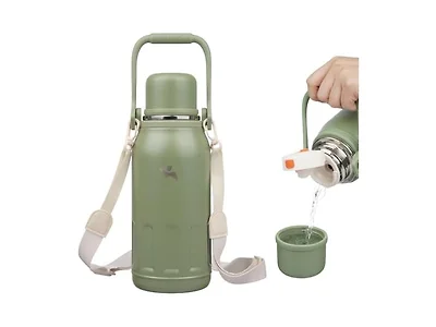 Konokyo 40oz Thermos Army Green