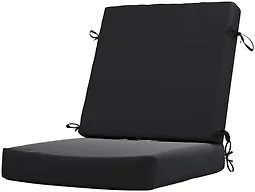 Dining Chair Cushion Black