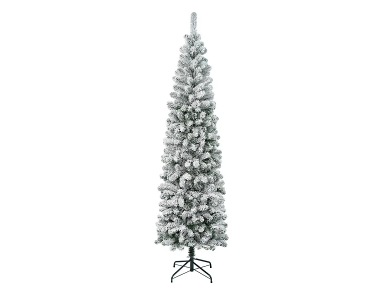 National Tree Company 7.5 ft. Acacia Pencil Slim Flocked Tree
