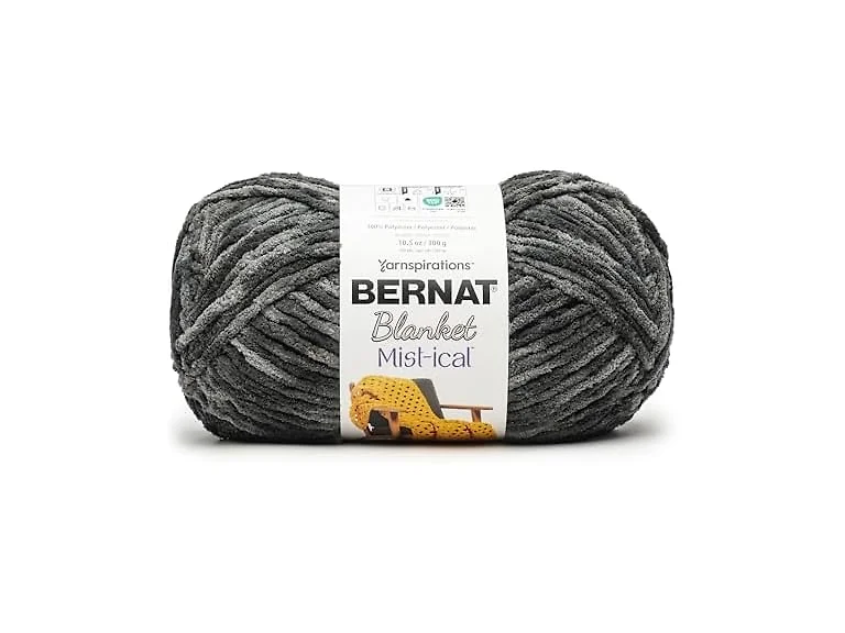 Bernat Blanket Mist-Ical Yarn-Cinder