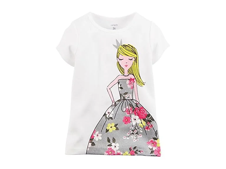 Carter's Little Girls' Graphic Tee