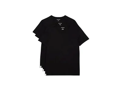 Lacoste Mens Regular Fit V-neck - 3 Pack