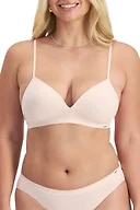 Bonds Women's Seamless Icons Wireless Bra with Stretchy Moulded Cups for Women